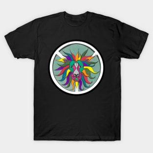 Lion of Many colors T-Shirt